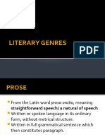 Literary Genres