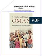 PDF A History of Modern Oman Jeremy Jones Ebook Full Chapter