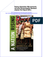 Download textbook A Nation Rising Hawaiian Movements For Life Land And Sovereignty Noelani Goodyear Ka%E2%80%B2Opua Ed ebook all chapter pdf 