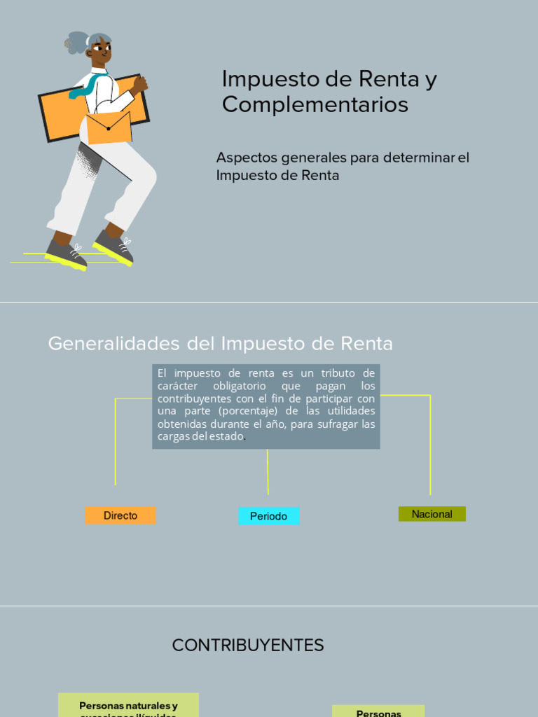 Guía del Impuesto de Renta en Colombia | PDF | Impuestos | Impuesto ...