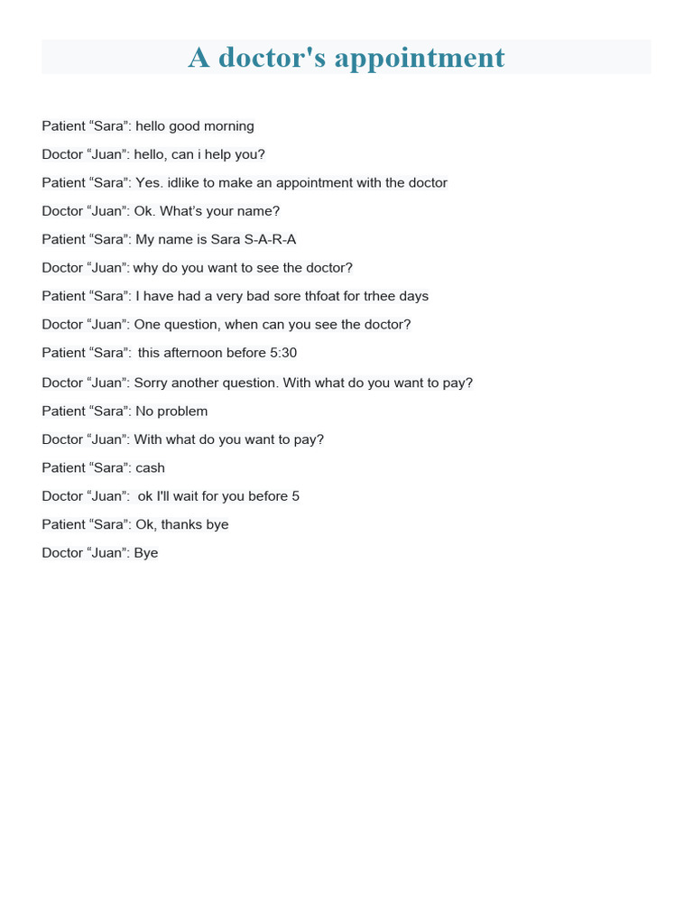 A Doctor | PDF