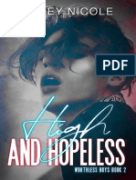 High and Hopeless - Worthless Bo - Bailey Nicole