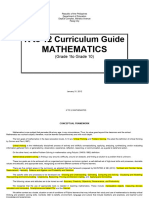 MATHEMATICS - K To 12 Curriculum Guide