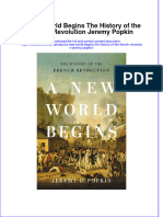 Download pdf A New World Begins The History Of The French Revolution Jeremy Popkin ebook full chapter 