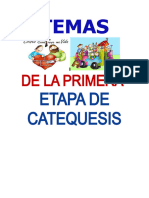 Primera Etapa de Catequesis S.P.M.