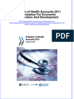 Download textbook A System Of Health Accounts 2011 Organization For Economic Cooperation And Development ebook all chapter pdf 