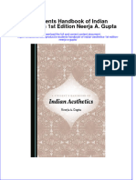 Textbook A Students Handbook of Indian Aesthetics 1St Edition Neerja A Gupta Ebook All Chapter PDF