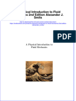 PDF A Physical Introduction To Fluid Mechanics 2Nd Edition Alexander J Smits Ebook Full Chapter