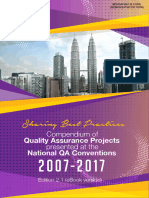 Compendium of Quality Assurance Projects 2007 - 2017 (Ebook)