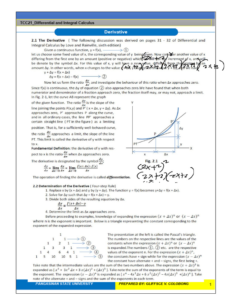 Derivative - 2C | PDF