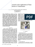 18 Fundamental Research On The Application of Nano Dielectrics To Transformers
