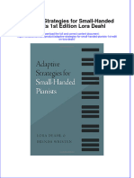 Download textbook Adaptive Strategies For Small Handed Pianists 1St Edition Lora Deahl ebook all chapter pdf 