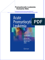 Textbook Acute Promyelocytic Leukemia Oussama Abla Ebook All Chapter PDF