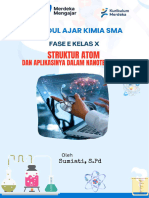 Modul Ajar Kimia - Struktur Atom Dan Aplikasinya Dalam Nanoteknologi - Fase E