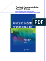 Download textbook Adult And Pediatric Neuromodulation Jason P Gilleran ebook all chapter pdf 