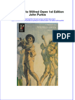 Download full chapter A Preface To Wilfred Owen 1St Edition John Purkis pdf docx