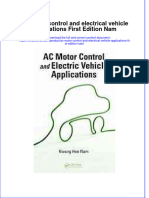 Download textbook Ac Motor Control And Electrical Vehicle Applications First Edition Nam ebook all chapter pdf 