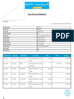 Loan Account Statement