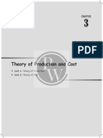 Theory of Production and Cost Chapter
