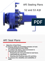 M-Seal API Sealing Plans 52 and 53 A - B