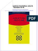 Textbook Addiction Medicine 2Nd Edition John B Saunders Et Al Ebook All Chapter PDF