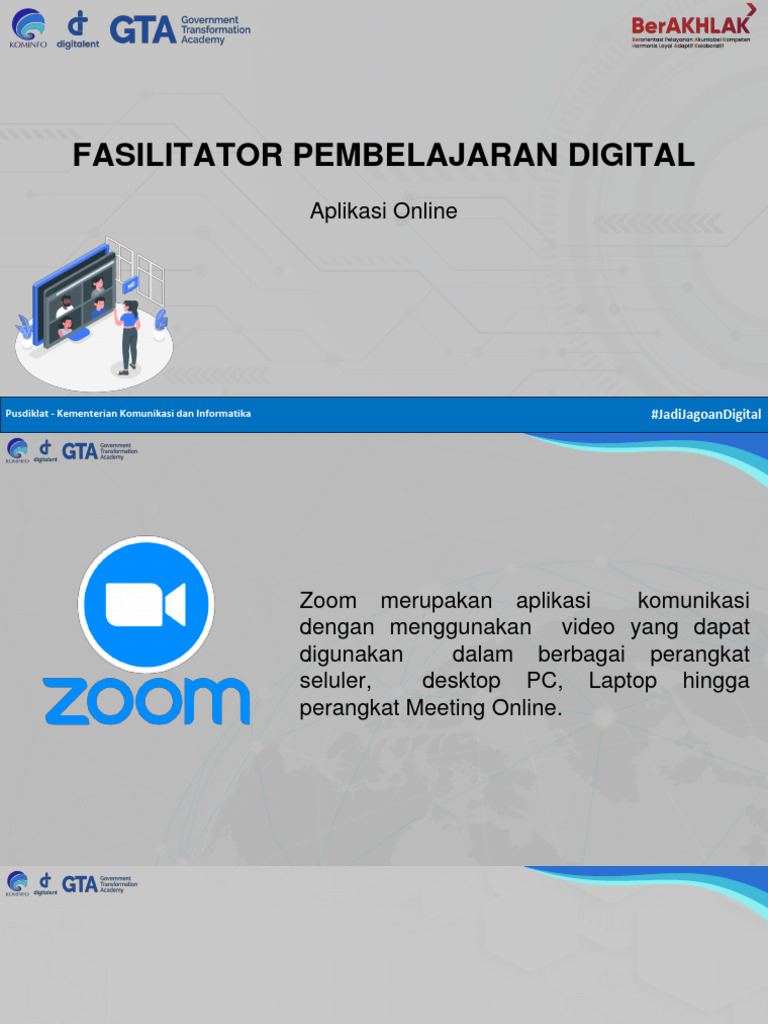 Contoh Kelas Template untuk Pembelajaran Online