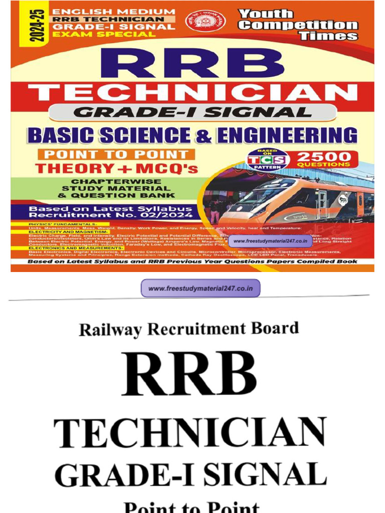 Image Result For Rrb Technician Grade Out Download Link