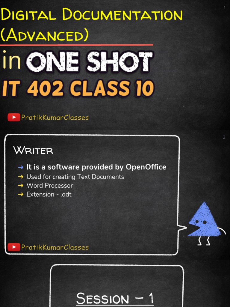 Digital Documentation Class 10 | PDF | Button (Computing) | Icon ...