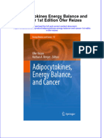 Download textbook Adipocytokines Energy Balance And Cancer 1St Edition Ofer Reizes ebook all chapter pdf 