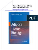 Textbook Adipose Tissue Biology 2Nd Edition Michael E Symonds Eds Ebook All Chapter PDF