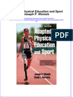 Download pdf Adapted Physical Education And Sport Joseph P Winnick ebook full chapter 