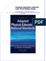 Download pdf Adapted Physical Education National Standards Third Edition Kelly ebook full chapter 