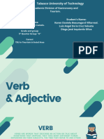 Verb and Adjectives
