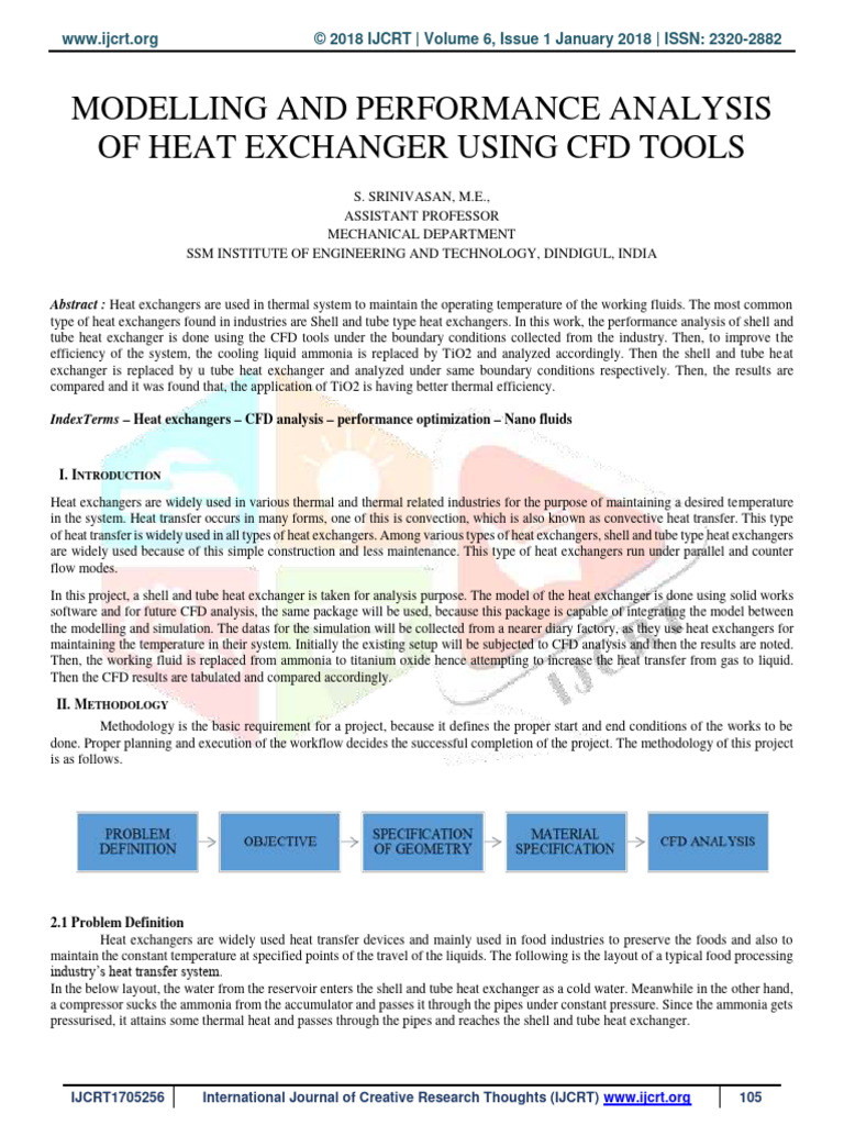 CFD Analysis of Heat Exchanger Efficiency | PDF | Heat Exchanger | Heat ...
