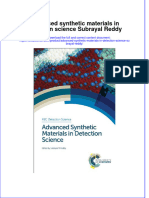 Textbook Advanced Synthetic Materials in Detection Science Subrayal Reddy Ebook All Chapter PDF