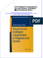 Download textbook Advanced And Intelligent Computations In Diagnosis And Control 1St Edition Zdzislaw Kowalczuk Eds ebook all chapter pdf 