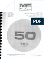 Massey Ferguson 50b Catalogue Piece Rechange p001 200