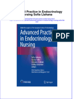 Textbook Advanced Practice in Endocrinology Nursing Sofia Llahana Ebook All Chapter PDF