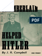 Chamberlain Helped Hitler
