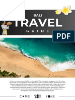 S21 Bali Travel Guide Handbook