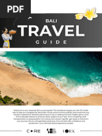 S21 Bali Travel Guide Handbook