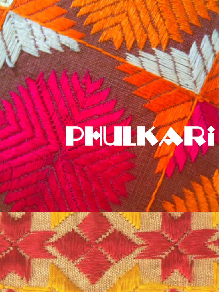 Final Document Phulkari | Download Free PDF | Textiles | Textile Arts