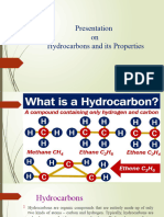 Property of Hydrocarbon