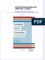 Download full chapter Advanced Social Psychology 2Nd Edition Eli J Finkel pdf docx