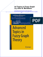 Download textbook Advanced Topics In Fuzzy Graph Theory John N Mordeson ebook all chapter pdf 