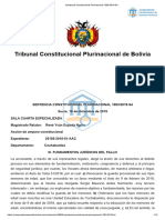 SCP 1083-2019-S4 de 18 de Diciembre - Q7 - Sentencia 1083 - 2019-S4