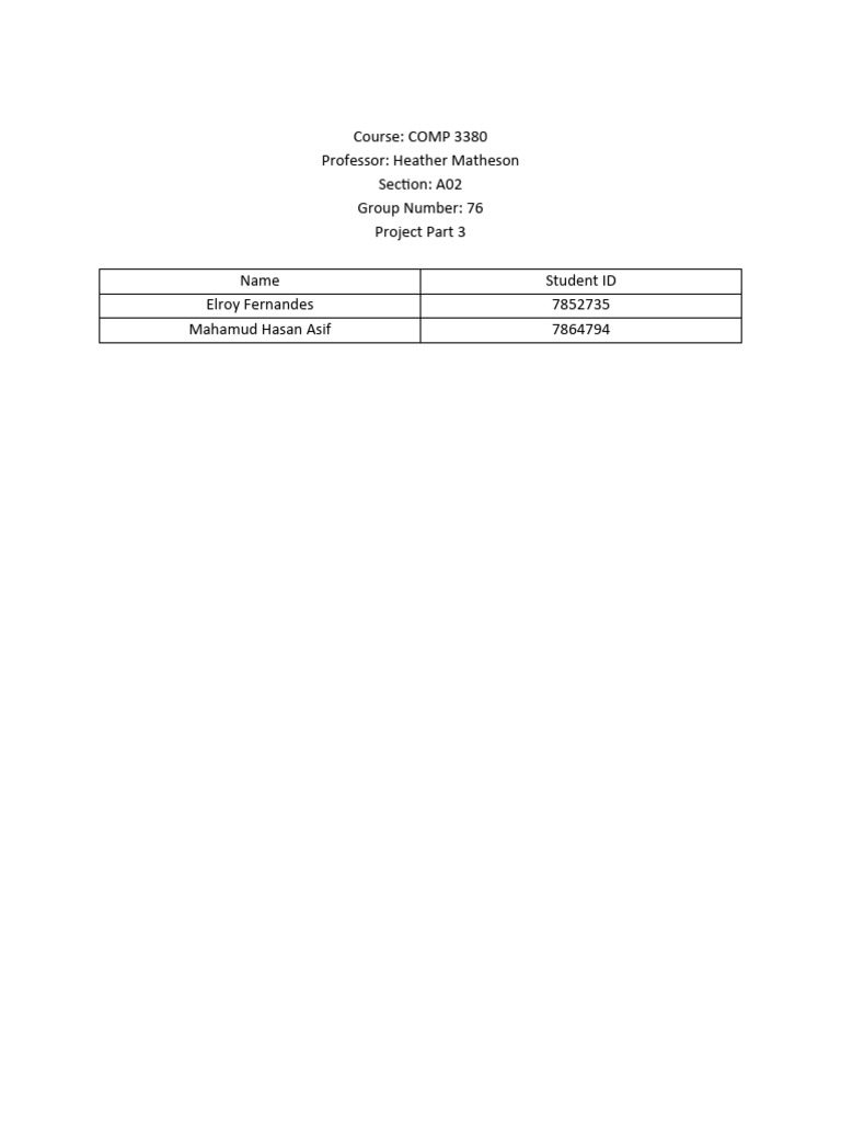 ProjectPart3summary 2 | PDF | Plug In Hybrid | Databases