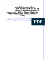 Download textbook Advances In Communication Networking 20Th Eunice Ifip Eg 6 2 6 6 International Workshop Rennes France September 1 5 2014 Revised Selected Papers 1St Edition Yvon Kermarrec Eds ebook all chapter pdf 