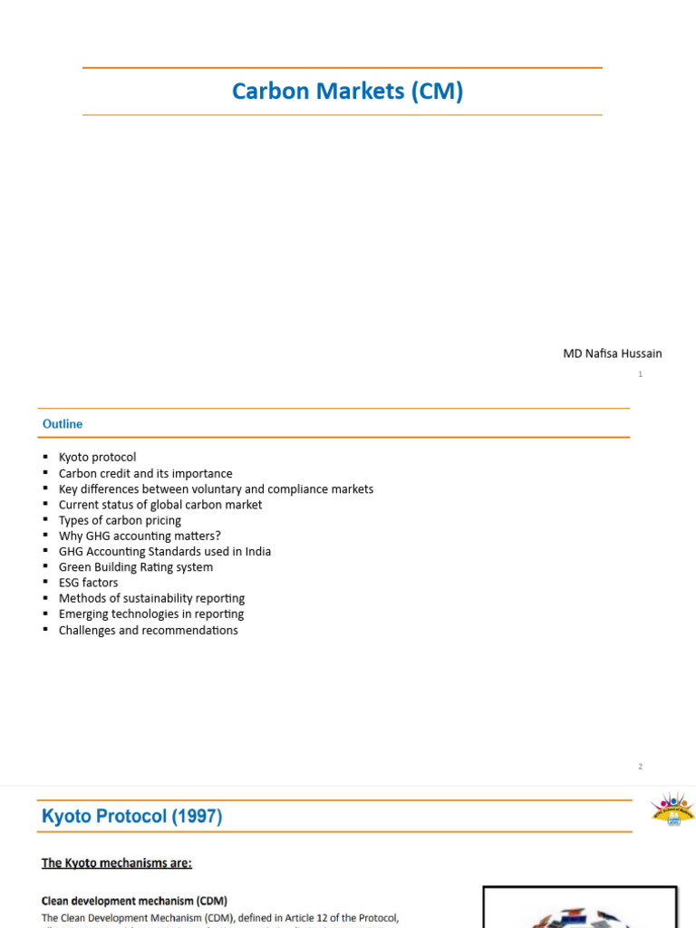 Carbon Markets (CM) | PDF | Green Building | Emissions Trading