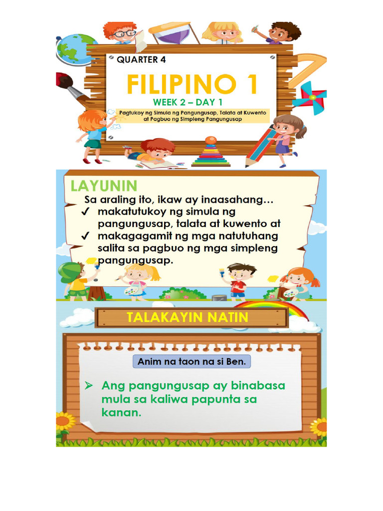 FILIPINO1 | PDF